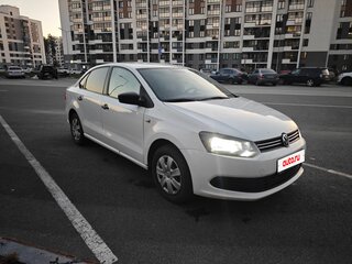 2013 Volkswagen Polo V, белый, 580000 рублей, вид 5