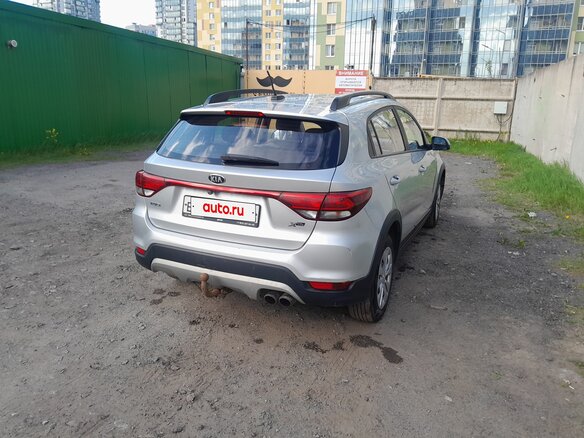 2019 Kia Rio X-Line IV, серебристый - вид 4