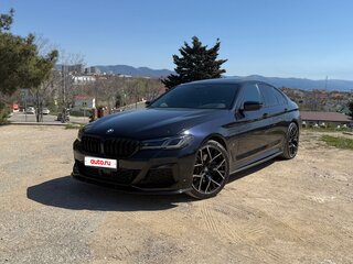 2021 BMW 5 серии 530e VII (G30/G31/G38) Рестайлинг, синий, 4500000 рублей, вид 1