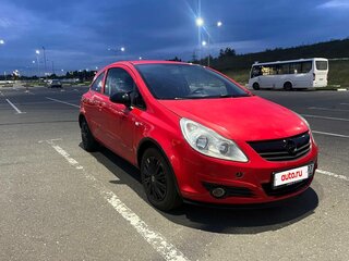 2007 Opel Corsa D, красный, 250000 рублей, вид 1