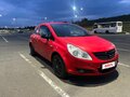 2007 Opel Corsa D, красный, 240000 рублей