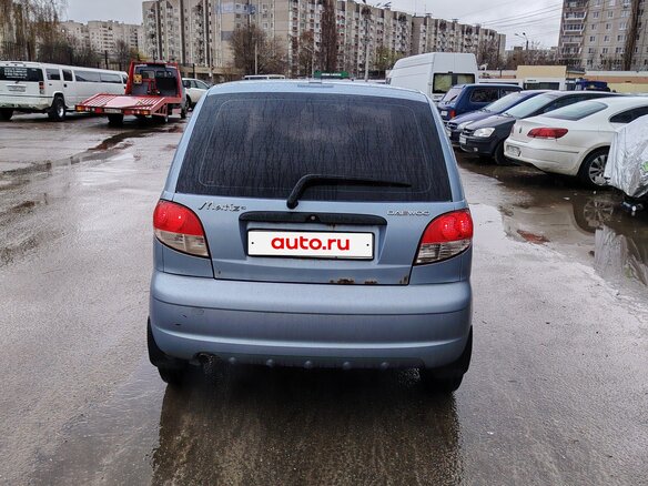 2011 Daewoo Matiz I Рестайлинг, голубой, 200000 рублей - вид 4