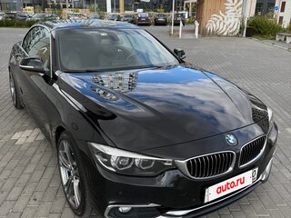 2017 BMW 4 серии 430i F32/F33/F36 Рестайлинг, чёрный, 2900000 рублей, вид 3
