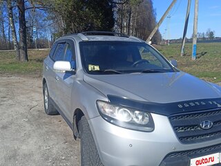 2008 Hyundai Santa Fe II, серый, 890000 рублей, вид 2