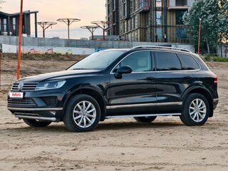 2015 Volkswagen Touareg II Рестайлинг, чёрный, 2340000 рублей, вид 1