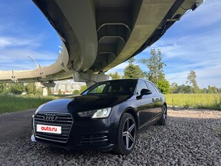 2018 Audi A4 V (B9), чёрный, 1780000 рублей, вид 2