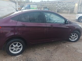 2011 Hyundai Solaris I, фиолетовый, 699000 рублей, вид 5