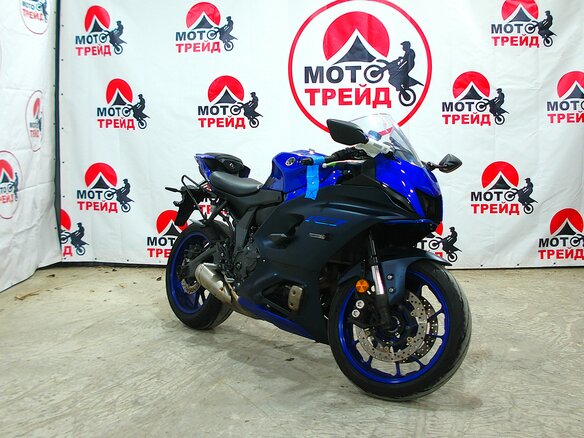 2022 Yamaha YZF-R7, синий, 880000 рублей