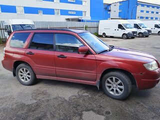 2007 Subaru Forester II Рестайлинг, красный, 800000 рублей, вид 2