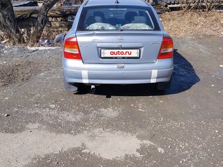 2001 Opel Astra G, серебристый, 230000 рублей, вид 3