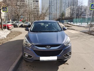 2014 Hyundai ix35 I Рестайлинг, синий, 1445000 рублей, вид 2
