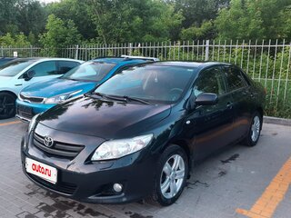 2010 Toyota Corolla X (E140, E150) Рестайлинг, чёрный, 500000 рублей, вид 1