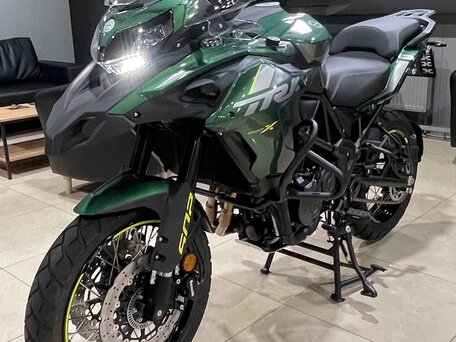 2026 Benelli TRK 502 X, зелёный, 659000 рублей, вид 2