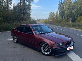1991 BMW 3 серии 316i III (E36), красный, 270000 рублей, вид 1