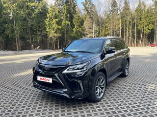 2019 Lexus LX 570 III Рестайлинг 2, чёрный, 8600000 рублей, вид 2