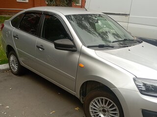 2015 Lada (ВАЗ) Granta I, серебристый, 615000 рублей, вид 1
