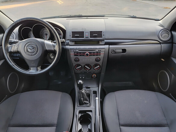 2006 Mazda 3 I (BK) Рестайлинг, чёрный, 285000 рублей - вид 13