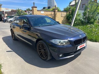 2014 BMW 5 серии 528i xDrive VI (F10/F11/F07) Рестайлинг, синий, 2000000 рублей, вид 3