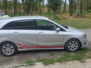 2013 Mercedes-Benz B-Класс 180 II (W246), серебристый, 1300000 рублей, вид 3