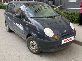 2008 Daewoo Matiz I Рестайлинг, синий, 125000 рублей, вид 2