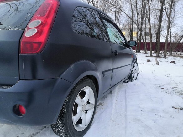 2006 Ford Fiesta Mk5, синий, 160000 рублей - вид 6