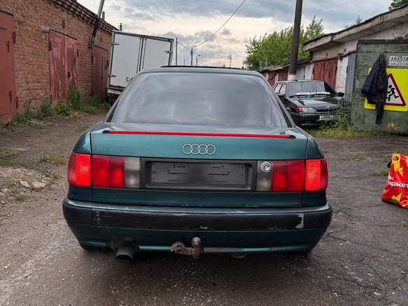 1991 Audi 80 V (B4), зелёный, 310000 рублей - вид 4