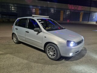 2008 Lada (ВАЗ) Kalina I, серебристый, 350000 рублей, вид 4
