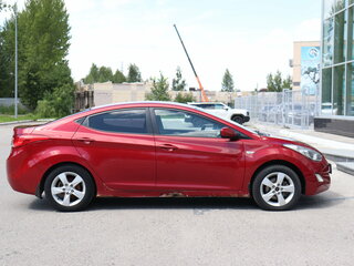2012 Hyundai Elantra V (MD), красный, 595000 рублей, вид 4