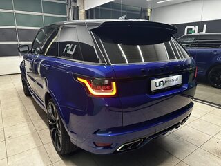 2018 Land Rover Range Rover Sport SVR II Рестайлинг, синий, 8300000 рублей, вид 4