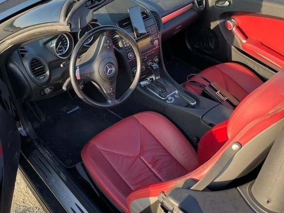 2009 Mercedes-Benz SLK-Класс 280 II (R171) Рестайлинг, чёрный, 2550000 рублей - вид 13