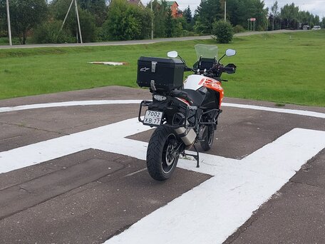 2017 KTM 1290 Super Adventure S, оранжевый, 1150000 рублей, вид 4