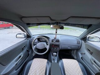 2004 Hyundai Accent ТагАЗ II, бежевый, 300000 рублей, вид 5
