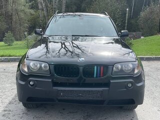2004 BMW X3 30i I (E83), чёрный, 720000 рублей, вид 1