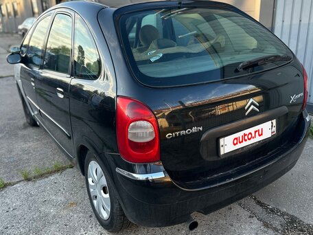 2008 Citroen Xsara Picasso, чёрный, вид 4