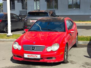 2001 Mercedes-Benz C-Класс 230 II (W203), красный, 350000 рублей, вид 2