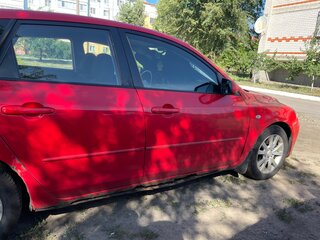 2007 Mazda 3 I (BK) Рестайлинг, красный, 355000 рублей, вид 4