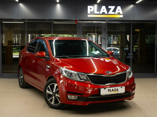 2015 Kia Rio III Рестайлинг, красный, 950000 рублей, вид 2