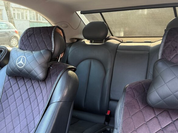 2004 Mercedes-Benz CLK-Класс 200 II (W209), чёрный, 950000 рублей - вид 7