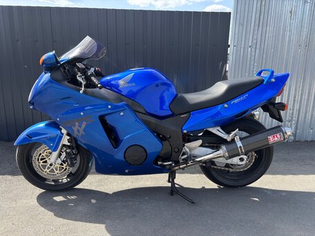 1999 Honda CBR 1100 XX, синий, 410000 рублей, вид 1