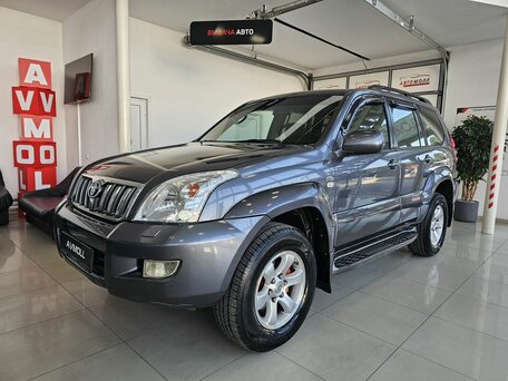 2008 Toyota Land Cruiser Prado 120 Series Рестайлинг, серый, 2049000 рублей, вид 1