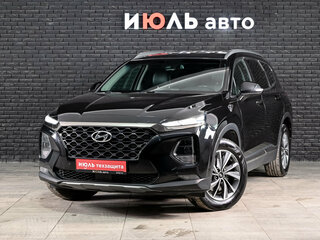 2018 Hyundai Santa Fe IV, чёрный, 2500000 рублей, вид 1