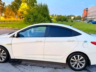2015 Hyundai Solaris I Рестайлинг, белый, 699000 рублей, вид 4
