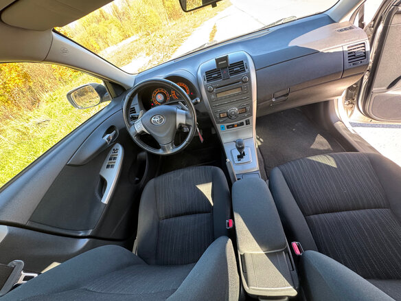 2008 Toyota Corolla AMT X (E140, E150), серебристый - вид 12