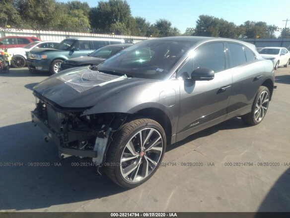 2019 Jaguar I-Pace I, серый - вид 13