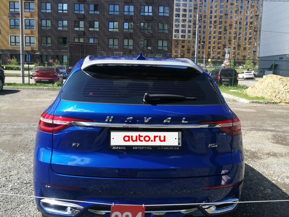 2021 Haval F7 I, синий, 1600000 рублей - вид 4