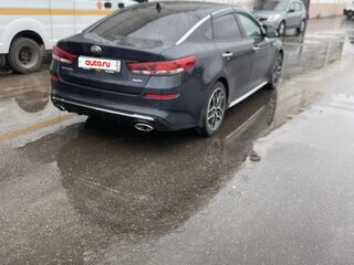 2018 Kia Optima IV Рестайлинг, синий, 1850000 рублей, вид 4
