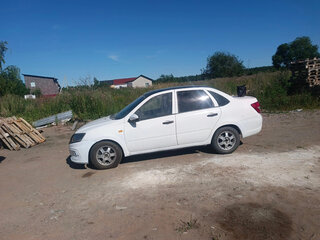 2013 Lada (ВАЗ) Granta I, белый, 270000 рублей, вид 5
