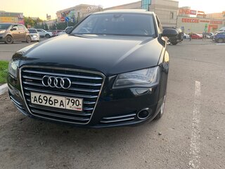 2011 Audi A8 Long III (D4), чёрный, 2450000 рублей, вид 2
