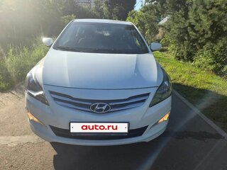 2016 Hyundai Solaris I Рестайлинг, белый, 1110000 рублей, вид 2