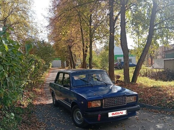 2009 Lada (ВАЗ) 2107, синий - вид 4